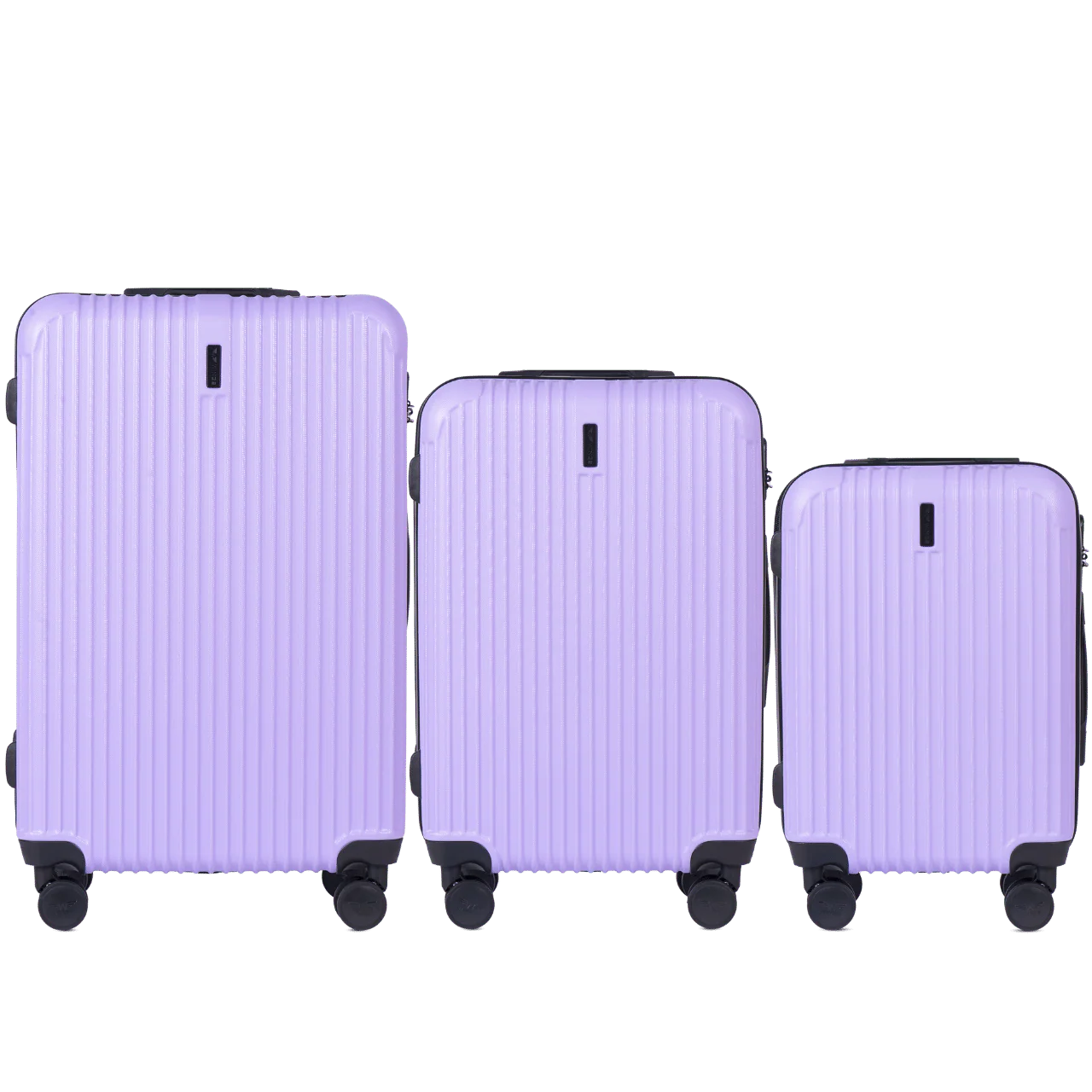 ZESTAW 3 WALIZEK WINGS EGRET LIGHT PURPLE