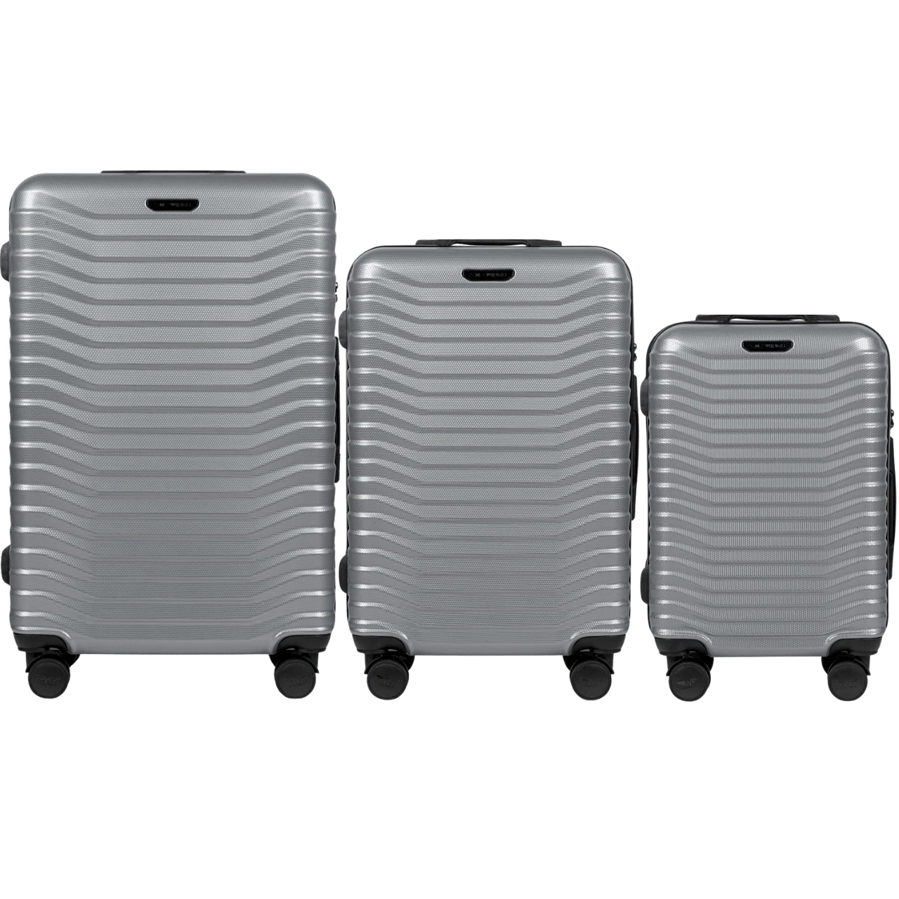 Zestaw 3 walizek Wings PC Sea Eagle SILVER