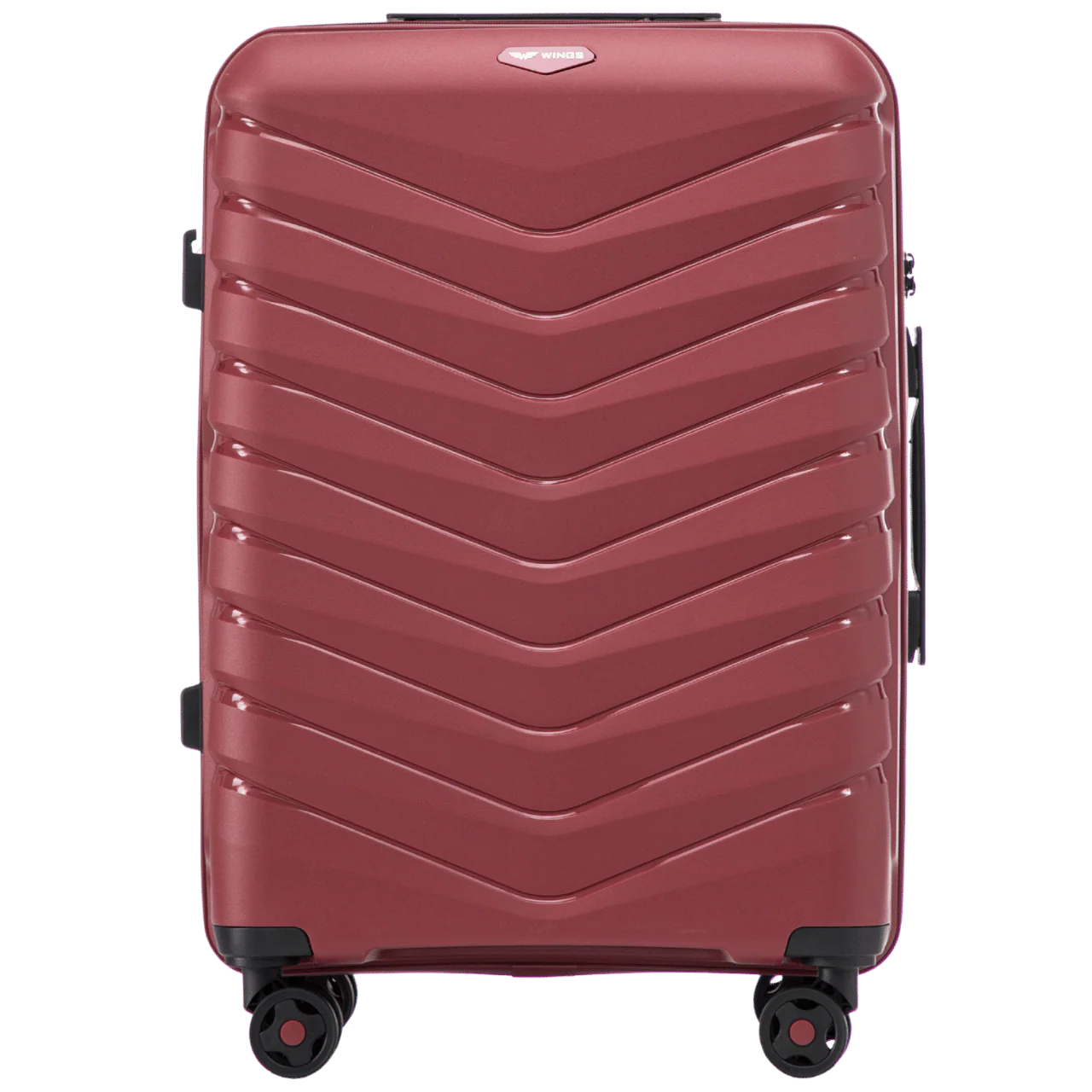 Zestaw 3 walizek Wings PHOENIX polipropylen WINE RED - Image 3