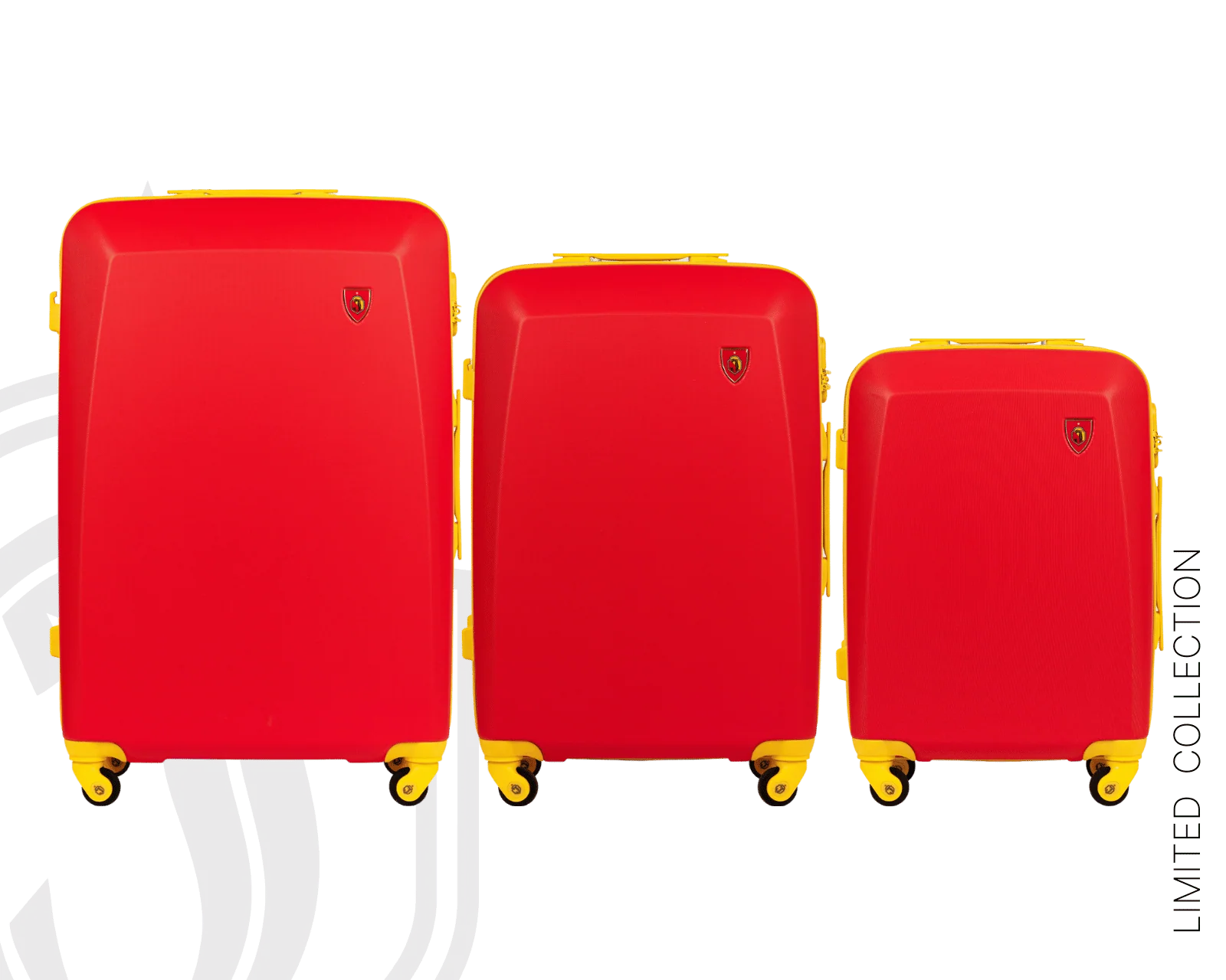 Zestaw 3 walizek Wings x Jagiellonia RED - Image 3
