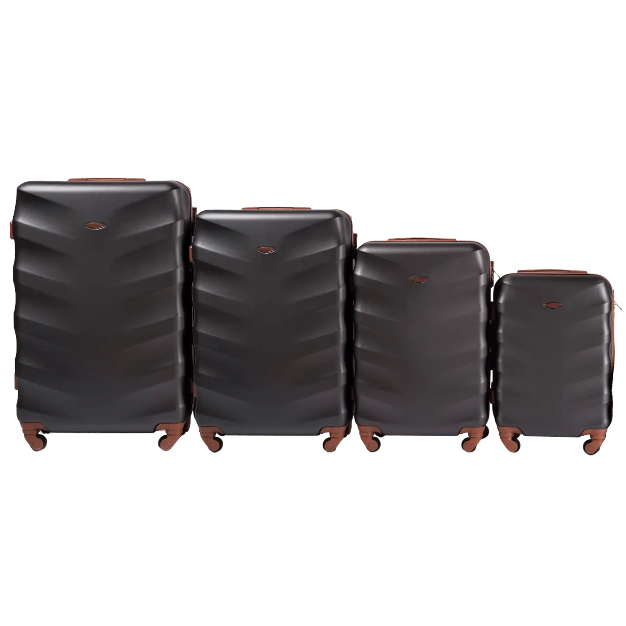 Zestaw 4 walizek Wings Albatross BLACK