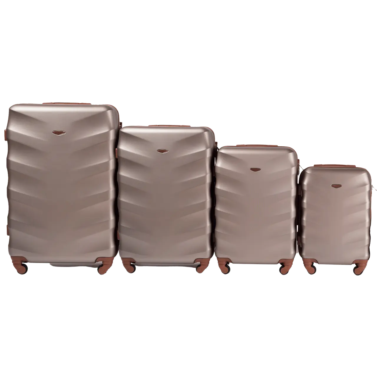 Zestaw 4 walizek Wings Albatross CHAMPAGNE