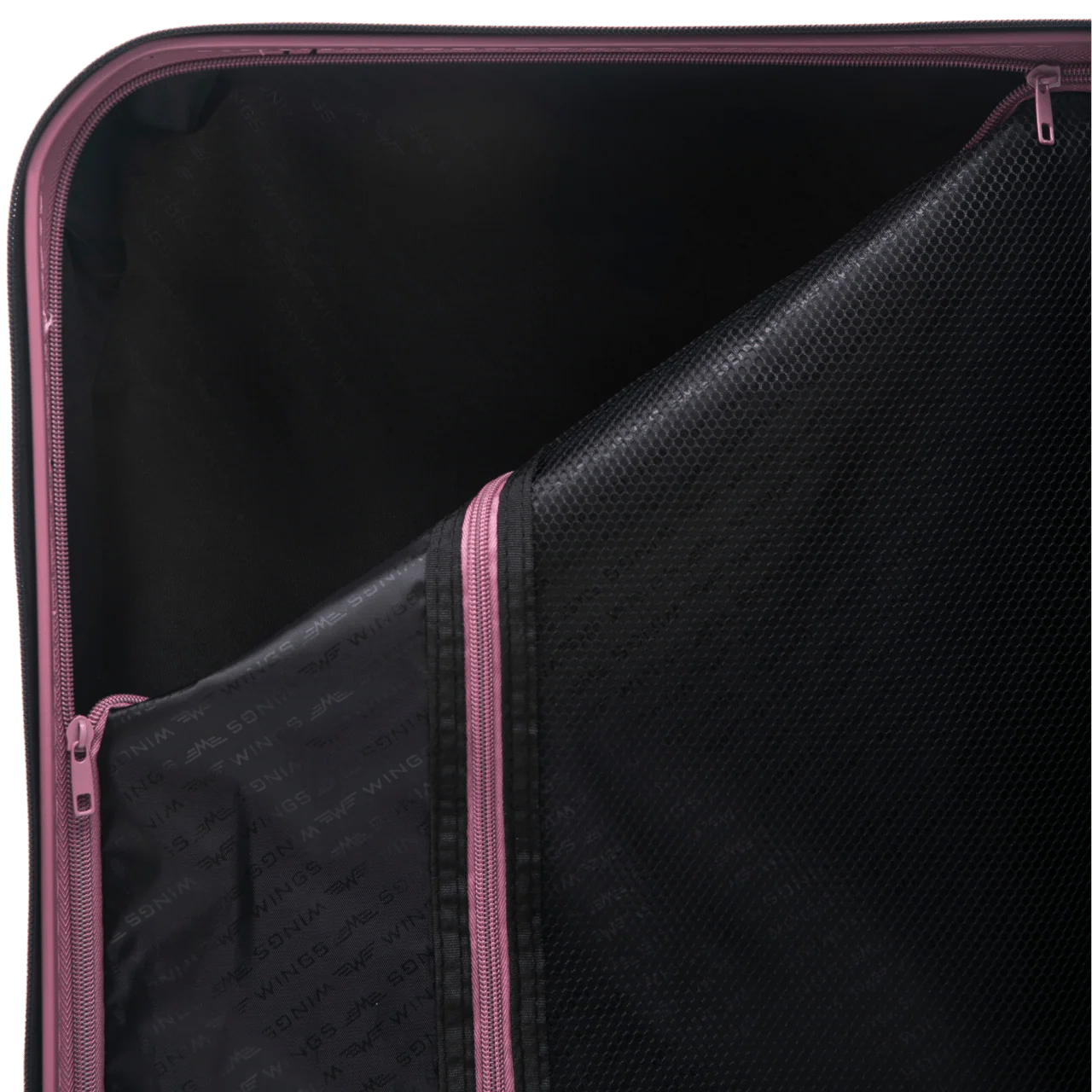 Zestaw 4 walizek Wings CRAKE POLICARBON 100% BLACK - Image 20