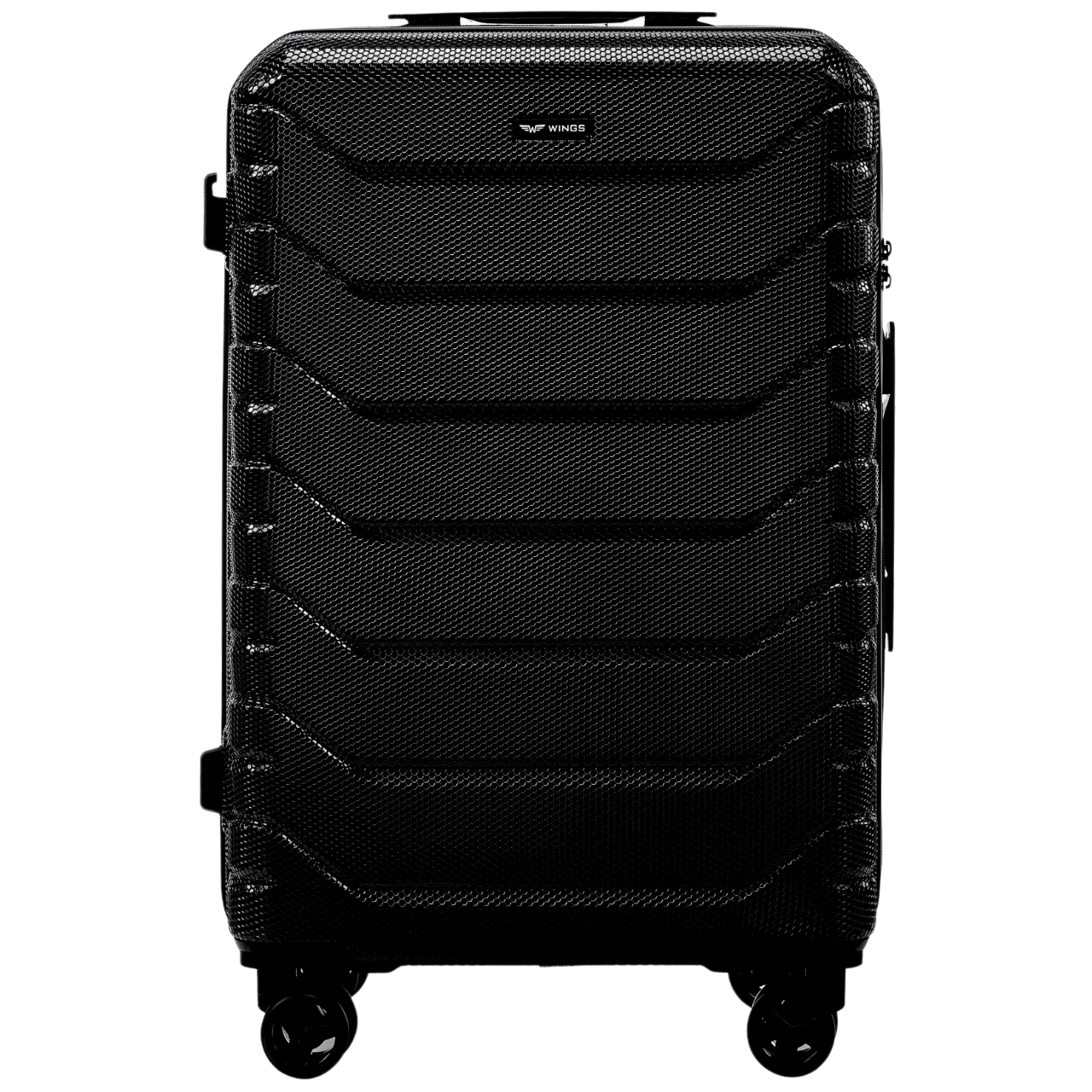 Zestaw 4 walizek Wings CRAKE POLICARBON 100% BLACK - Image 5