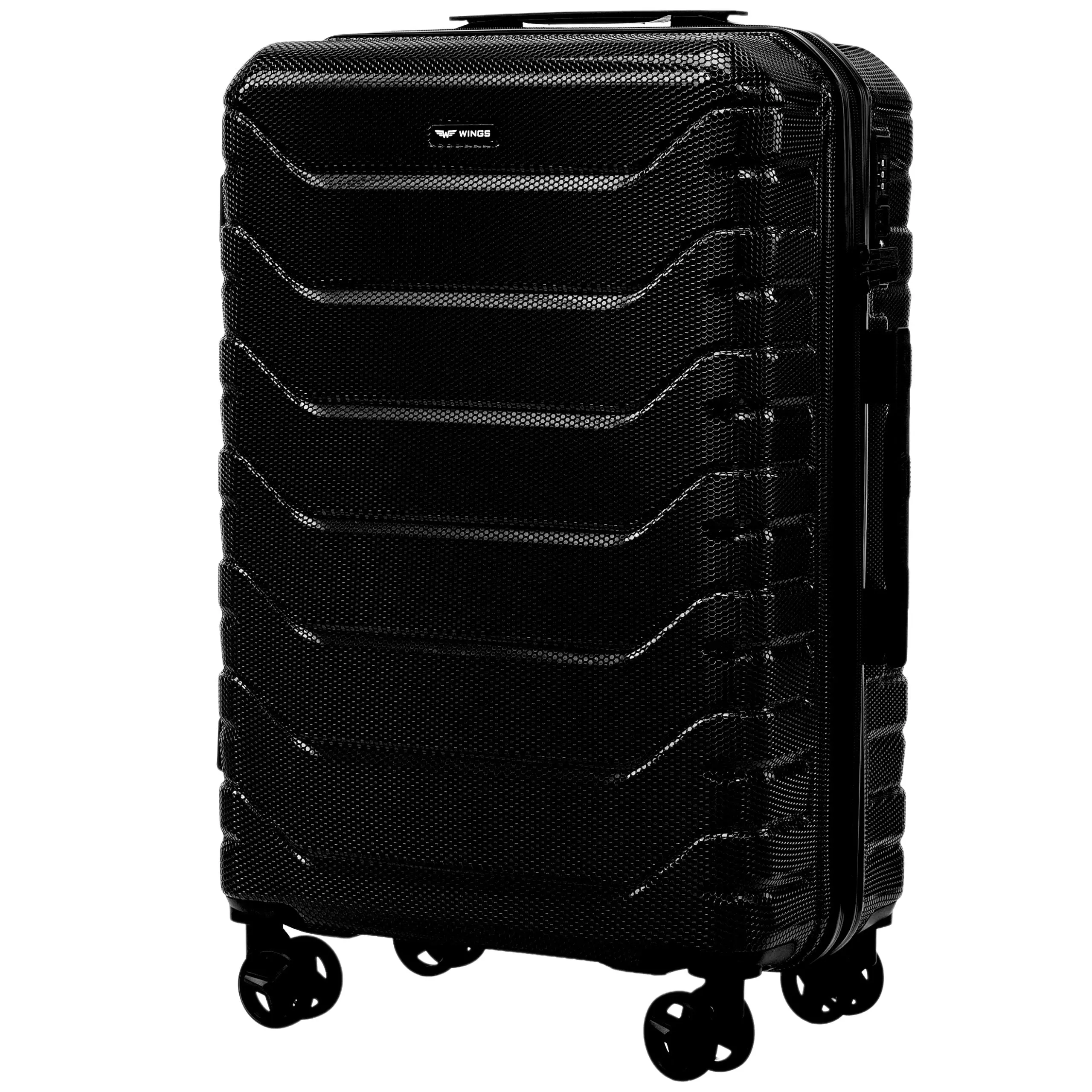 Zestaw 4 walizek Wings CRAKE S/M/L + Kuferek BLACK - Image 3