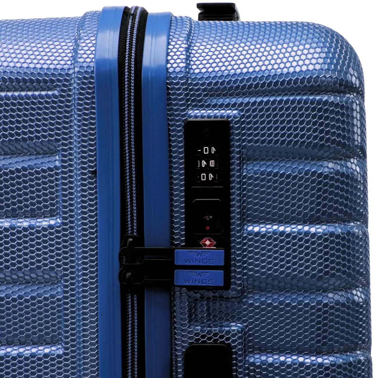 Zestaw 4 walizek Wings CRAKE S/M/L + Kuferek MIDDLE BLUE - Image 11