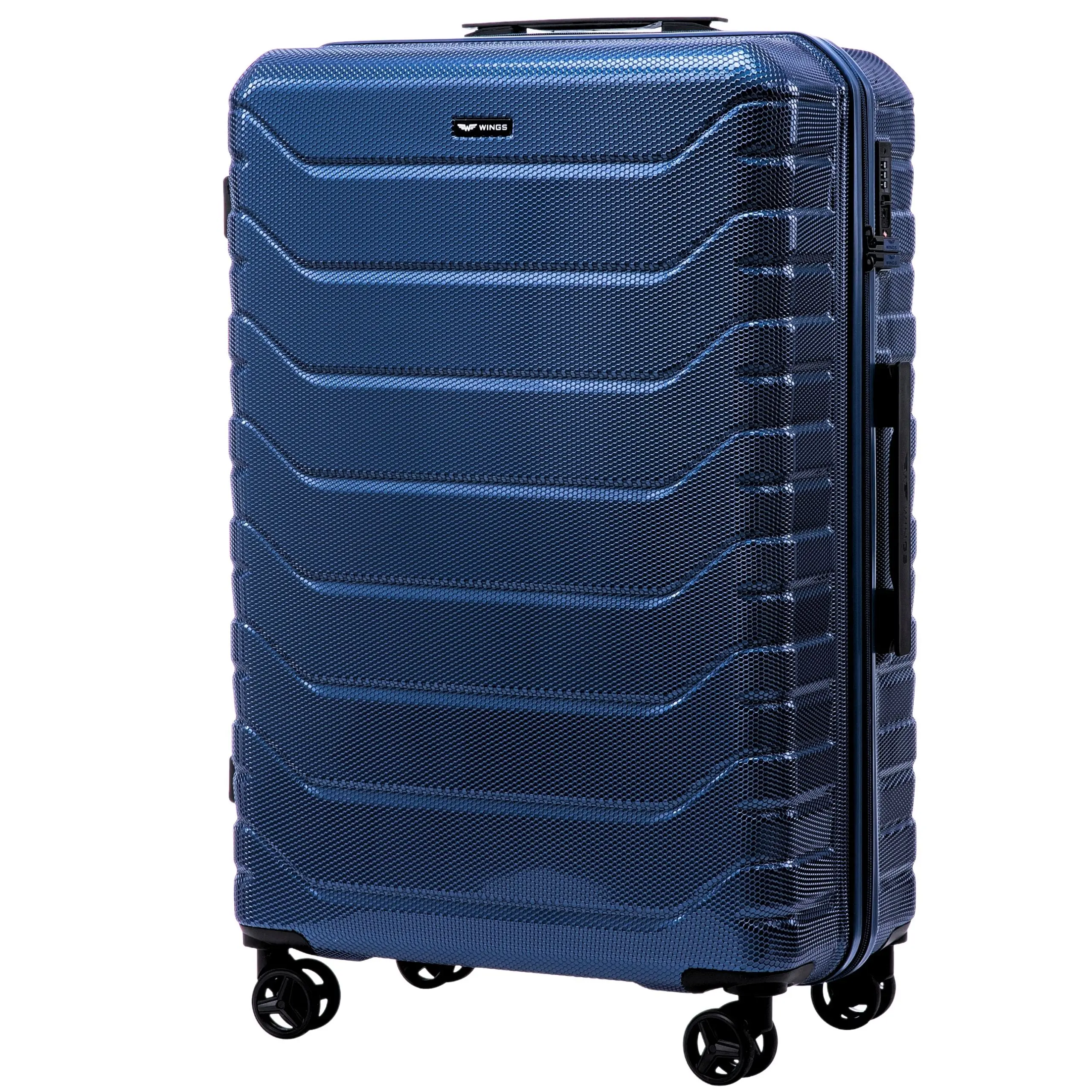 Zestaw 4 walizek Wings CRAKE S/M/L + Kuferek MIDDLE BLUE - Image 2