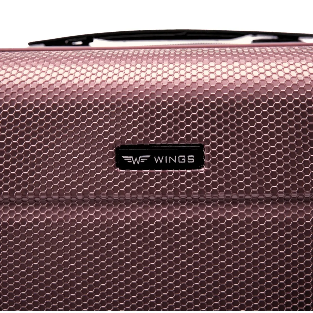 Zestaw 4 walizek Wings CRAKE S/M/L + Kuferek ROSE GOLD - Image 8
